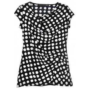 NEW PORTO women's harmony top in black/white
